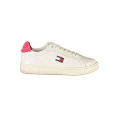 Tommy Hilfiger Bianco Damen Sneaker aus Polyurethan