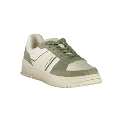 Tommy Hilfiger – Weiße Polyester-Sneaker für Herren