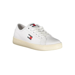 Tommy Hilfiger Bianco Damen Sneaker aus Polyurethan