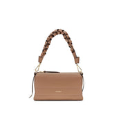 Coccinelle Beige Calf Leather Bos Taurus Shoulder Bag