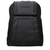 Piquadro Black Nylon Backpack