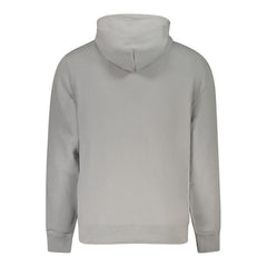 Calvin Klein Grigio Cotton Male Sweatshirt