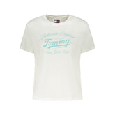 Tommy Hilfiger White Cotton Women T-Shirt