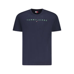 Tommy Hilfiger Blue Cotton Men T-Shirt