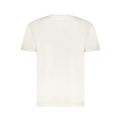 Tommy Hilfiger White Cotton Men T-Shirt