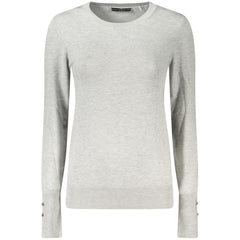 Guess Jeans Gray Viscose Women Sweater