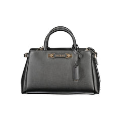 Guess Jeans Nero Polyurethan Damenhandtasche