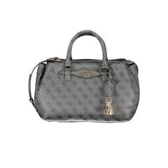 Guess Jeans Nero Poliuretano Women Handbag