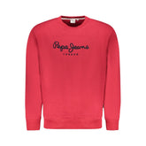 Pepe Jeans Red Cotton Men Sweater