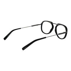 Ermenegildo Zegna Schwarze Metallbrille (Gestell)