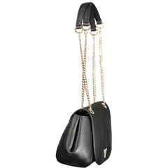 Guess Jeans Nero Polyurethan Damenhandtasche