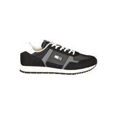 Tommy Hilfiger Black Polyester Men Sneaker