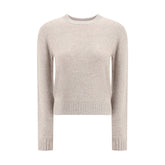Allude Beige Kaschmir Kaschmirpullover (Kopie)