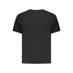 Guess Jeans Black Cotton Men T-Shirt