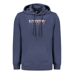 Tommy Hilfiger Blaues Kapuzen-Sweatshirt für Herren aus Baumwolle
