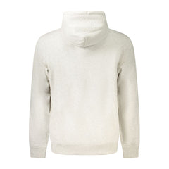Tommy Hilfiger Grauer Baumwoll-Herren-Kapuzenpullover