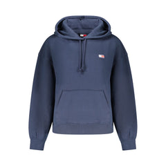 Tommy Hilfiger Blaues Baumwoll-Damen-Sweatshirt