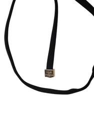 Dolce & Gabbana Schwarze bestickte Dreieck-Badebekleidung-Unterwäsche