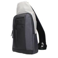 Piquadro Gray Fabric Backpack