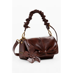 Desigual Brown Polyethylene Women Handbag