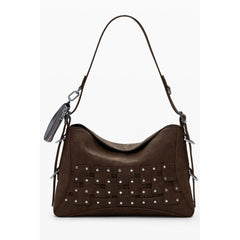 Desigual Marrone Polyurethan Damenhandtasche