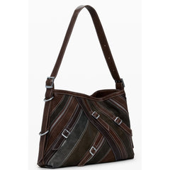 Desigual Brown Polyethylene Women Handbag