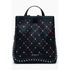 Desigual Nero Polyurethane Women Mini Backpack