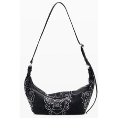 Desigual Nero Polyurethan Damenhandtasche
