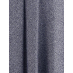 Sara Roka Blue Cotton Midi Skirt