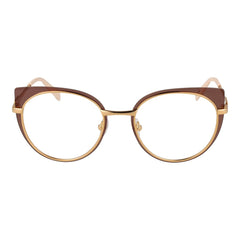 Emilio Pucci Brown Metal Glasses (Frames)