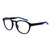 Nike Blaue Edelstahlbrille (Gestell)