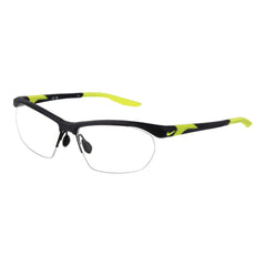 Nike Brillengestell aus grauem Edelstahl