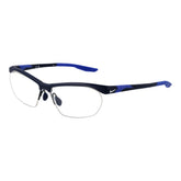Nike Blaue Edelstahlbrille (Gestell)
