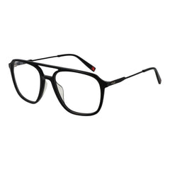 Fila Black Stainless Steel Glasses (Frames)