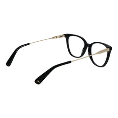 Longchamp Brille aus schwarzem Metall (Gestell)