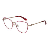 Longchamp Roze Metalen Bril (Montuur)