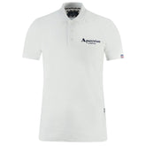 Aquascutum White Cotton Polo Shirt