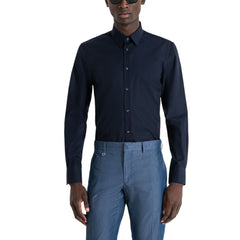 Antony Morato Blue Cotton Dress Shirt