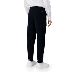 Armani Exchange Blaue Freizeit-Baumwollhose