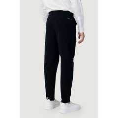 Armani Exchange Blaue Freizeit-Baumwollhose
