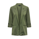 Alleen Groene Viscose Blazer