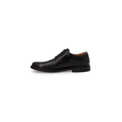 Clarks Schwarze Leder Oxford- und Derby-Schuhe