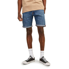 Jack Jones Bermuda-Shorts aus blauer Baumwolle