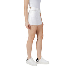 Calvin Klein Jeans Weiße Baumwollshorts