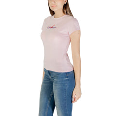 Calvin Klein Jeans Mehrfarbiges T-Shirt aus recycelter Baumwolle