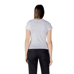 Guess Active weißes Baumwoll-T-Shirt