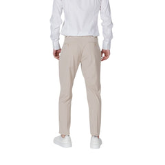 Antony Morato Beige Freizeit-Hose aus Polyester