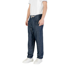 Replay Freizeithose aus blauer Baumwolle