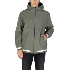 Replay Jacke aus grünem Polyester