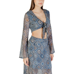 Oberteil aus recyceltem Polyester Only Blue